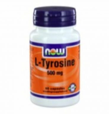 NOW L Tyrosine 500mg 60CAP