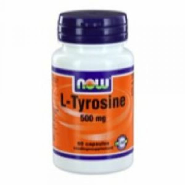 NOW L Tyrosine 500mg 60CAP