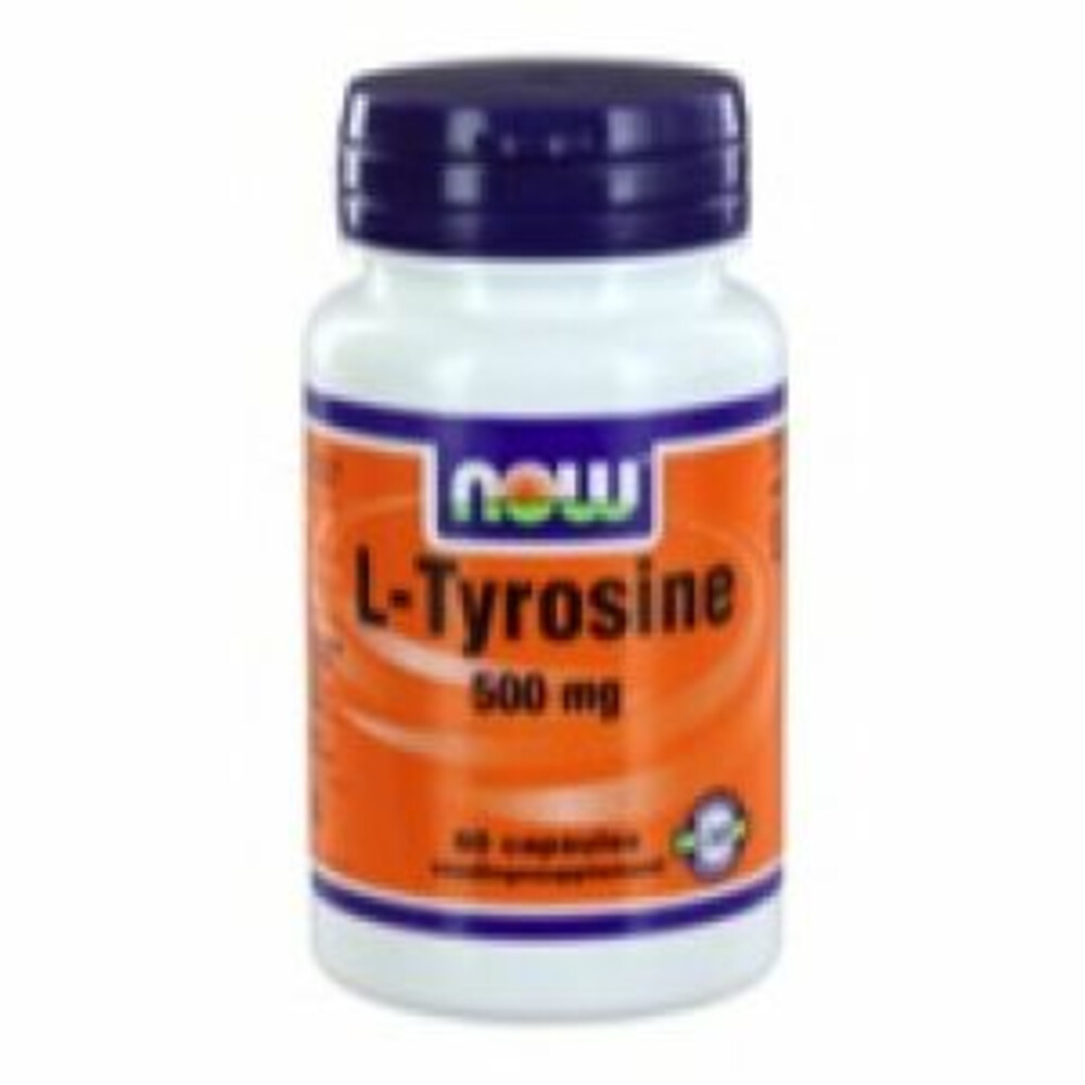 NOW L Tyrosine 500mg 60CAP