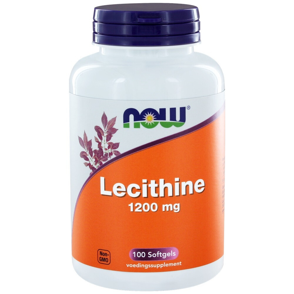 NOW Lecithine 1200 mg 100 stuks