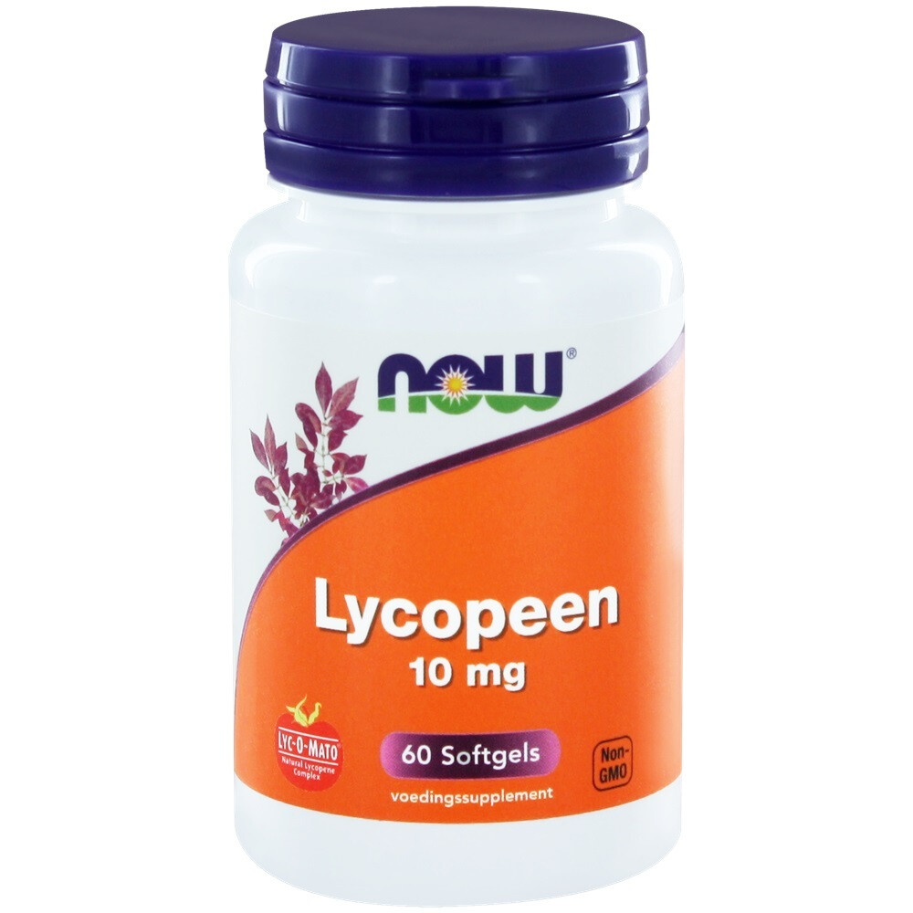 NOW Lycopeen 10 mg 60 stuks