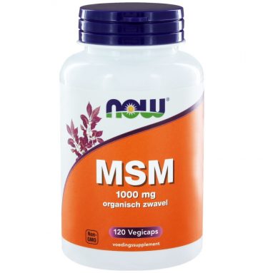 NOW Msm 1000 mg 120 stuks