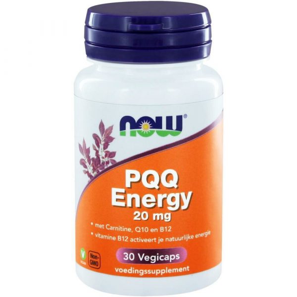 NOW Pqq Energy 20 mg 30 capsules