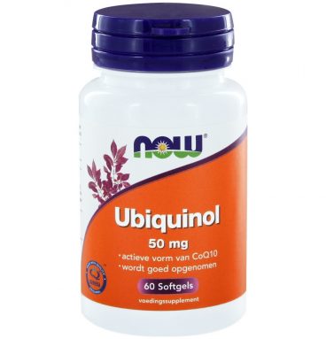 NOW Ubiquinol 50 mg 60 stuks