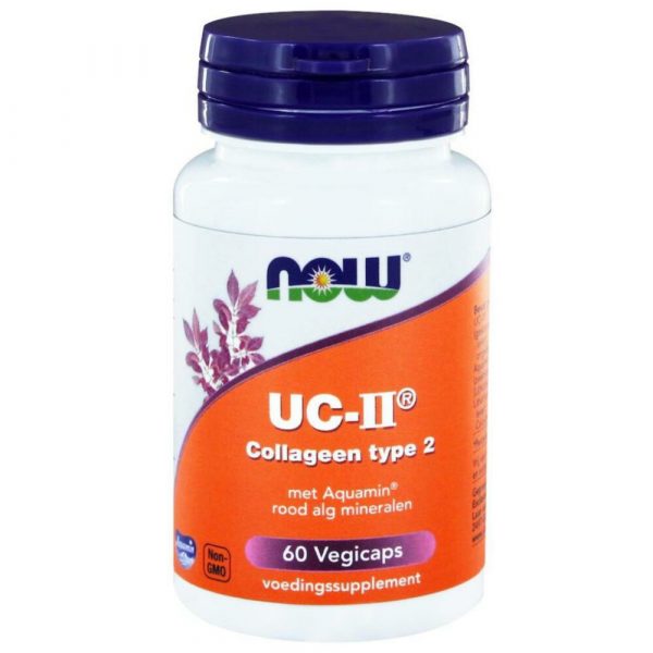 NOW Ucii Collageen Type 2 60 capsules