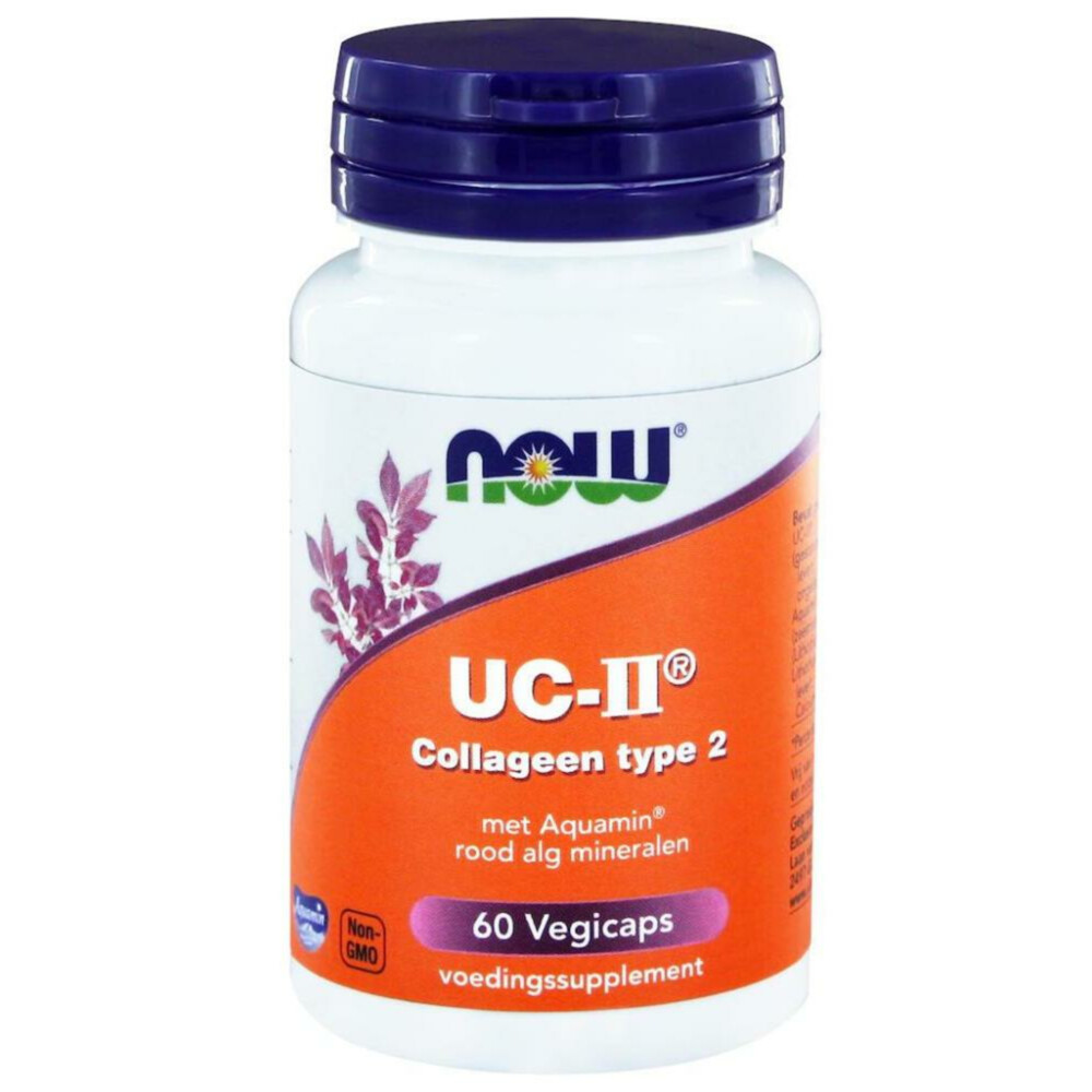 NOW Ucii Collageen Type 2 60 capsules