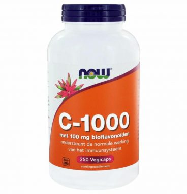 NOW Vitamine C 1000 250 vegacas