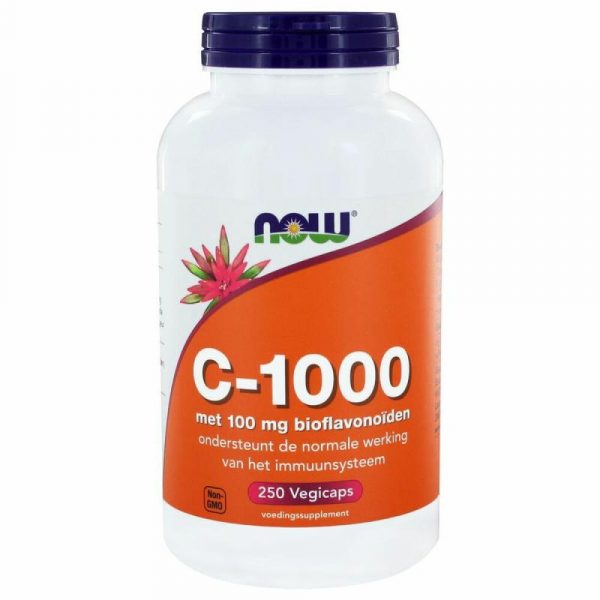 NOW Vitamine C 1000 250 vegacas