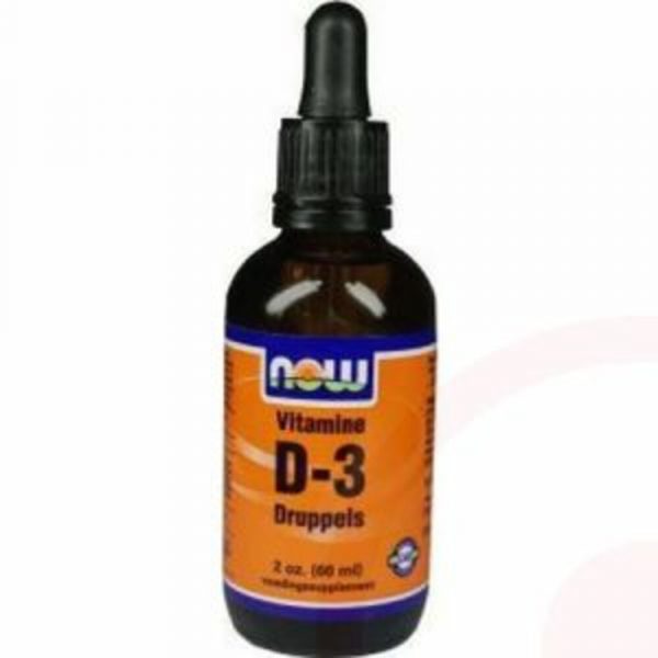 NOW Vitamine D3 Druppels 60 ml