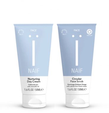 Naïf Dagcréme en Face Scrub Pakket