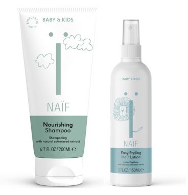 Naïf Shampoo en Haarlotion Baby&Kids Pakket