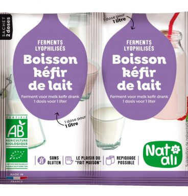 3x Nat Ali Ferment Melkkefir Biologisch 12 gr