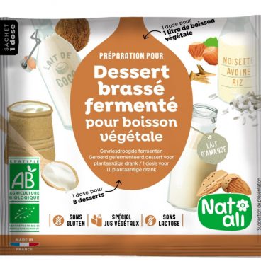 3x Nat Ali Ferment Voor Plantaardig Dessert 24 gr