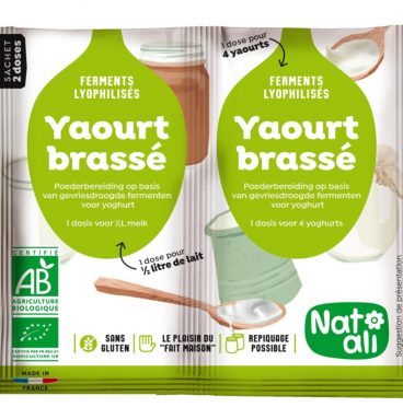 3x Nat Ali Ferment voor Yoghurt 12 gr