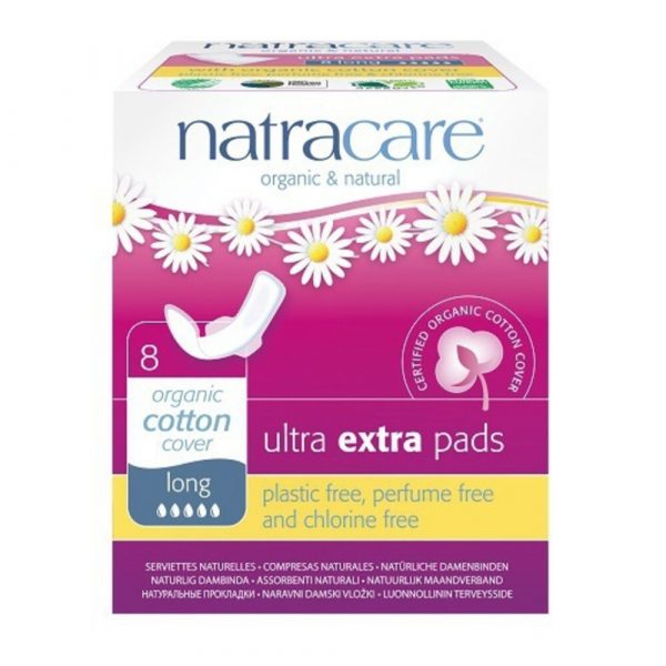 Natracare Maand Ultra Extra Lang 8 stuks