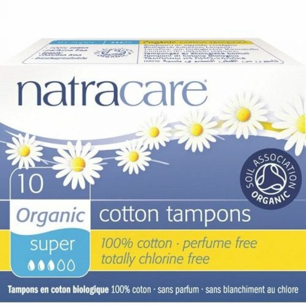 Natracare Tampon Katoen Super 10 stuks