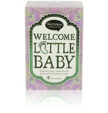 3x Natural Temptation Welcome Little Baby Theezakjes Kruidig 18 stuks