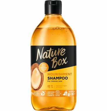 6x Nature Box Argan Nourishment Shampoo 385 ml