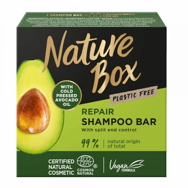 Nature Box Shampoo Bar Avocado Repair 85 gr