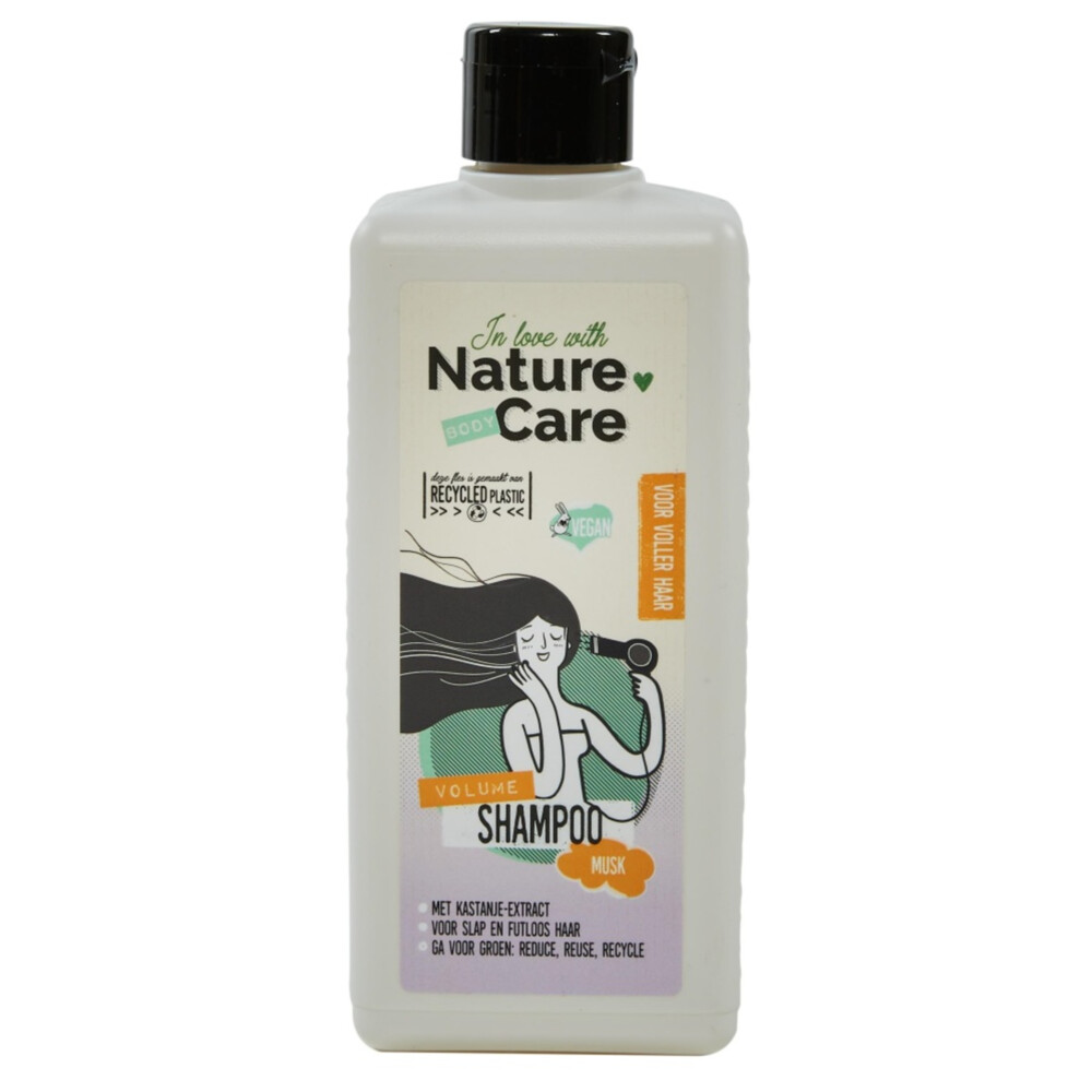 Nature Care Shampoo Volume Met Kastanje 500 ml