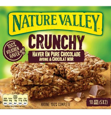 5x Nature Valley Crunchy Haver en Pure Chocolade 5-pack