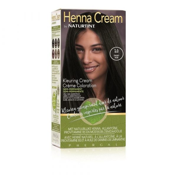 Naturtint Haarverf 1.0 Henna Creme Zwart 110 ml