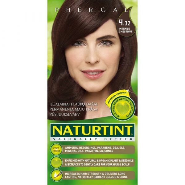 Naturtint Haarverf 4.32 Intens Kastanje 165 ml