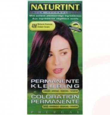 Naturtint Permanente Haarkleuring 4M Mahonie Kastanje