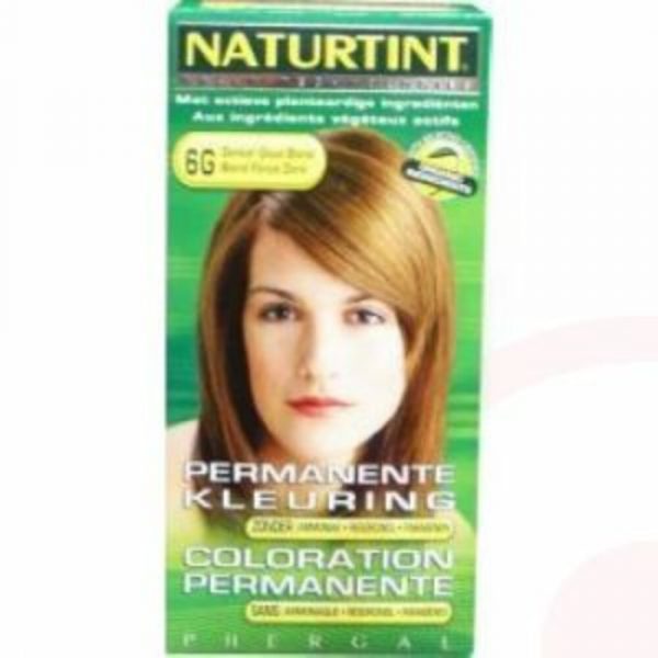 Naturtint Permanente Haarkleuring 6G Donker Goudblond