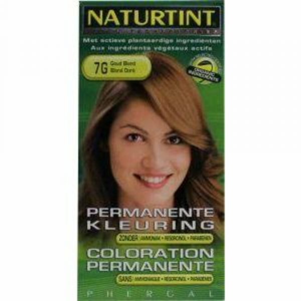 Naturtint Permanente Haarkleuring 7G Goudblond