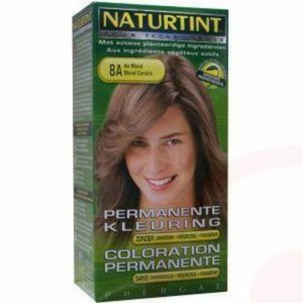 Naturtint Permanente Haarkleuring 8A Asblond