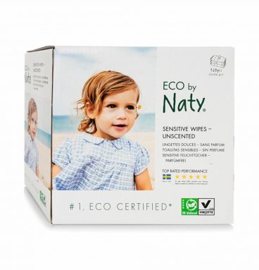 Naty Billendoekjes Sensitive (3-pack) Ongeparfumeerd 168 doekjes