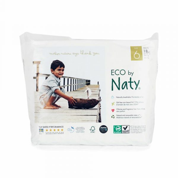 Naty Luierbroekjes Maat 6 (16+ kg) 18 stuks