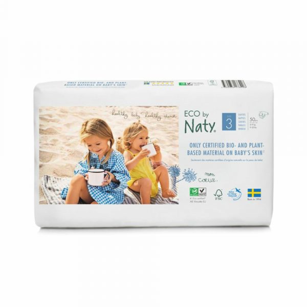 Naty Luiers Maat 3 Midi (4-9 kg) 50 stuks