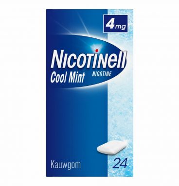 Nicotinell Kauwgom Cool Mint 4 mg 24 stuks