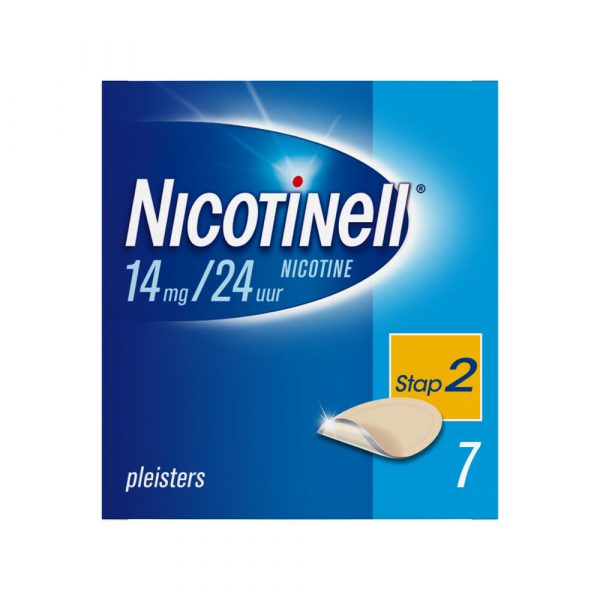 Nicotinell Nicotinepleisters 14mg 7 stuks