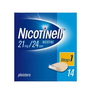 Nicotinell Nicotinepleisters 21mg 14 stuks