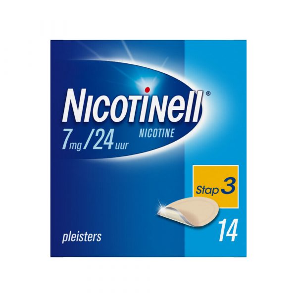 Nicotinell Nicotinepleisters 7mg 14 stuks