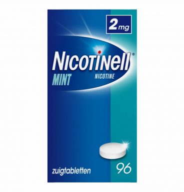 Nicotinell Zuigtablet Mint 2mg 96 zuigtabletten