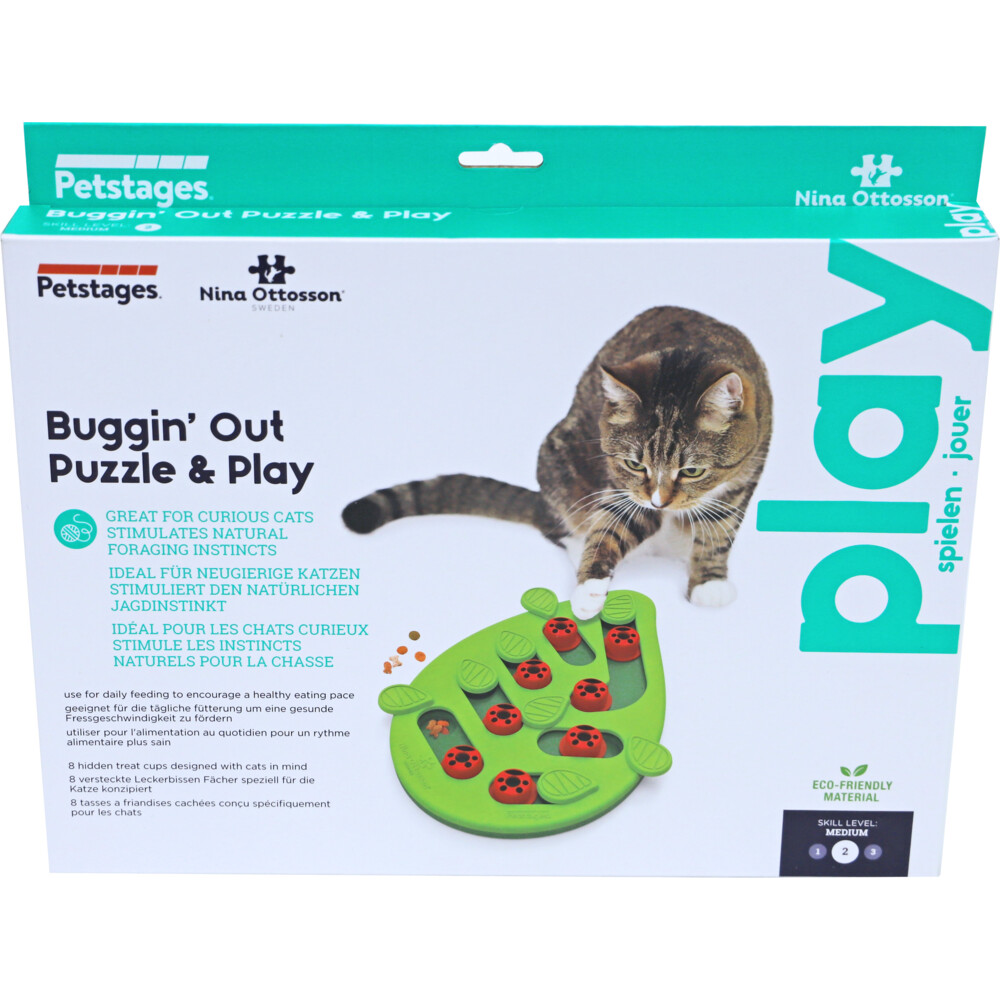 Nina Ottosson Kattenspel Puzzle&Play Buggin Out