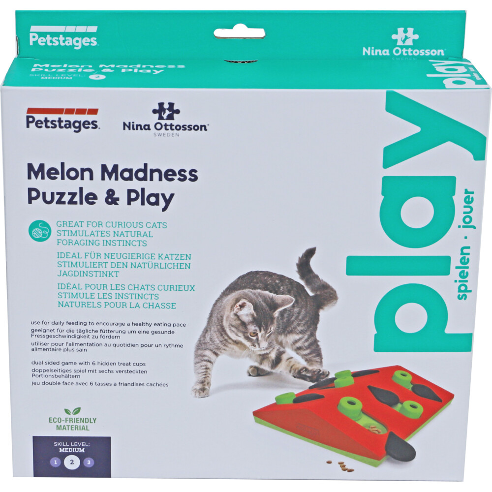 Nina Ottosson Kattenspel Puzzle&Play Melon Madness