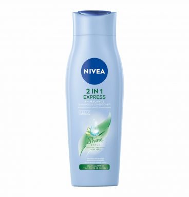 12x Nivea 2-in-1 Care Express Shampoo + Conditioner 250 ml