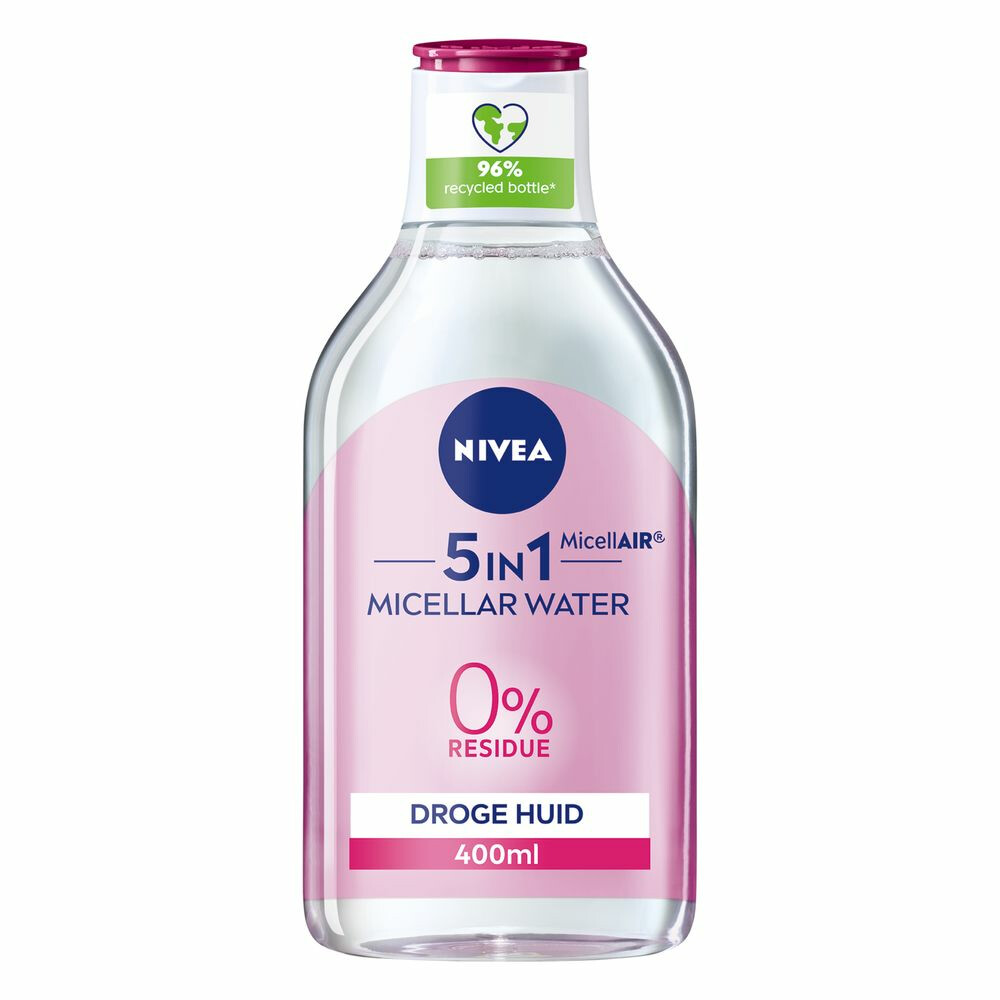 Nivea 3-in-1 Micellair Water Droge Huid 400 ml