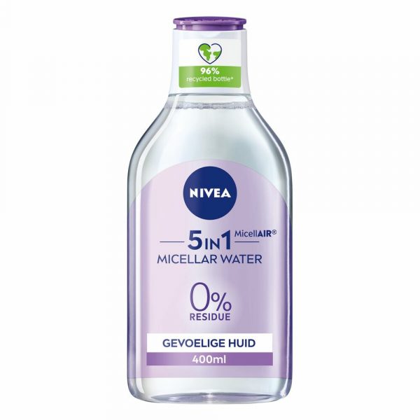 3x Nivea 3-in-1 Micellair Water Gevoelige Huid 400 ml