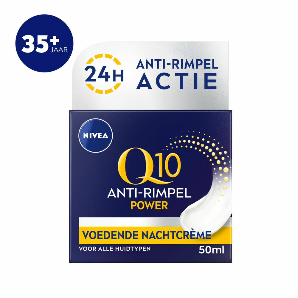 Nivea Anti-Rimpel Nachtcreme Q10plus 50 ml