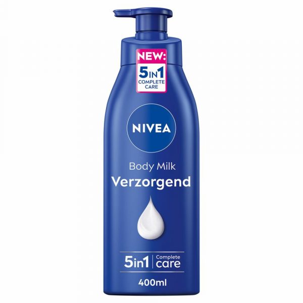 Nivea Bodymilk Verzorgend met pomp 400 ml