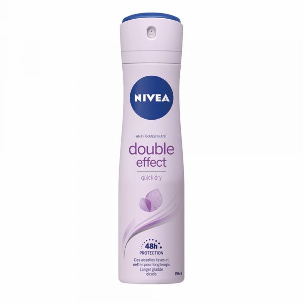 3x Nivea Deodorant Spray Double Effect 150 ml