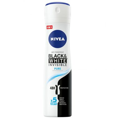 Nivea Deodorant Spray Invisible For Black&White Pure 150 ml