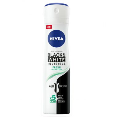 Nivea Deodorant Spray Invisible Fresh For Black&White 150 ml