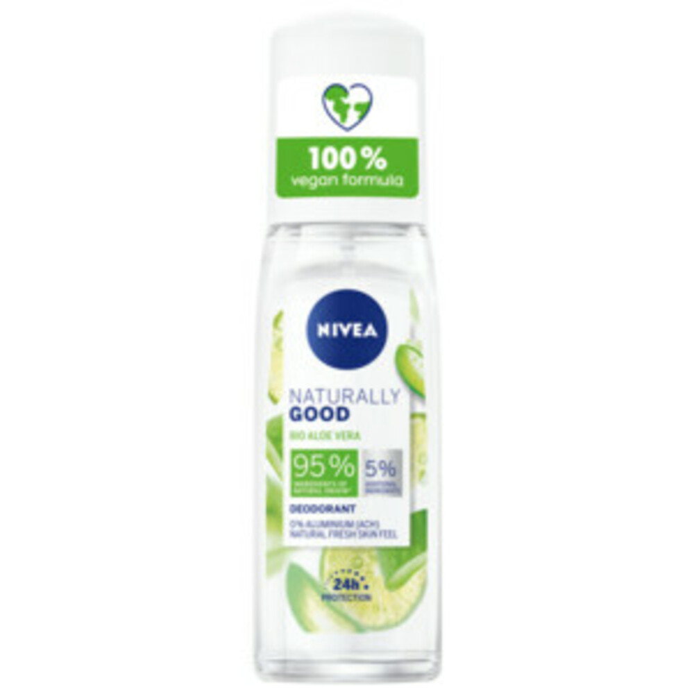 Nivea Deodorant Spray Naturally Good Aloe Vera 75 ml